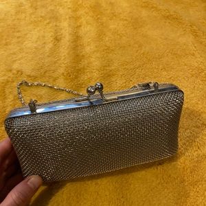 Formal Silver Purse